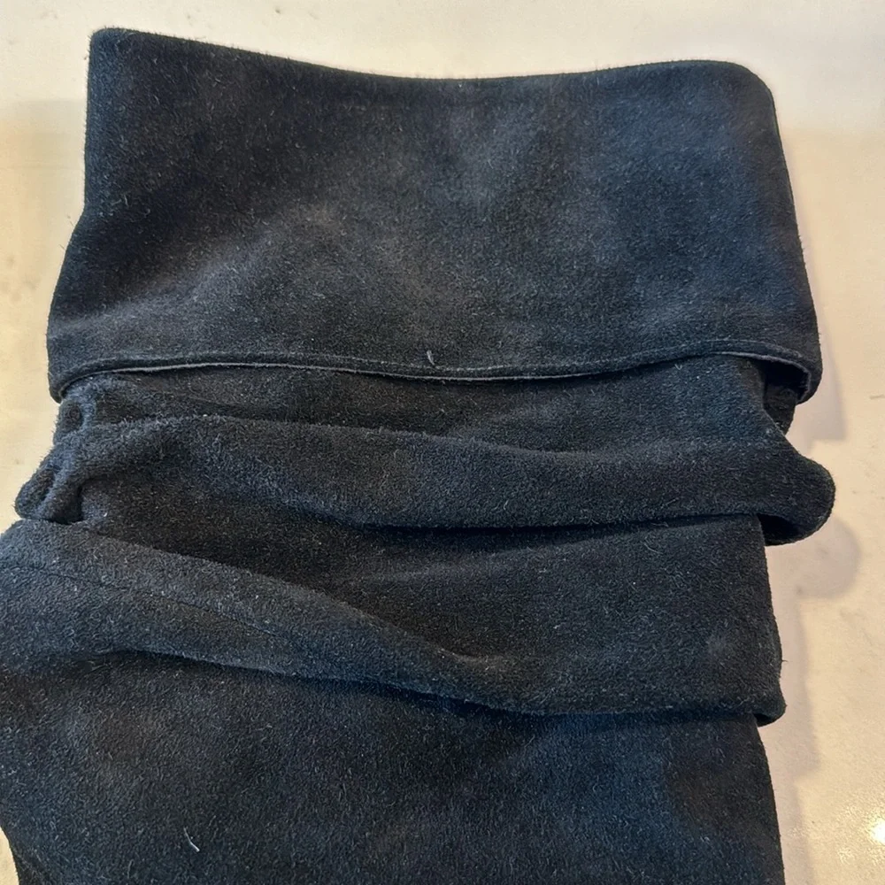 Nine West Black Heeled Boots - Picture 2 of 9